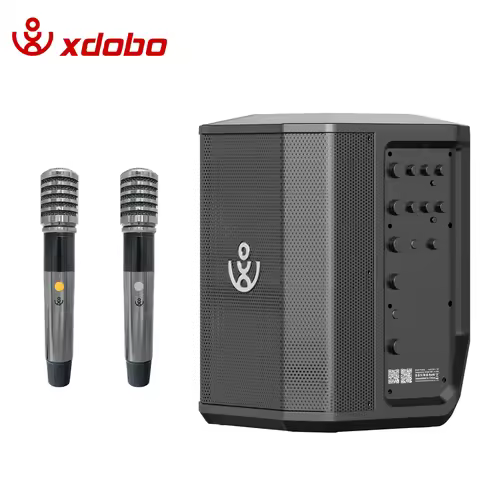 XDOBO WUKONG 300W High Power Speaker Karaoke With 2 Mic Portable Wireless Bluetooth Speaker Outdoor