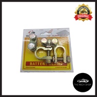 (High Quality) Battery Terminal Head Bateri Kepala Clamp 12v Set (+/-)NS60 NS60L NS70 N70Z N100 DIN5