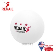 (Readu Stock) Regail 3-star ITTF Table Tennis Ping Pong Ball Color White Competition Tournament Trai