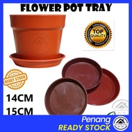 Wecareyou20 Cherry Pot Plastic Saucer Plate Lapek Pasu Bunga Pot Saucer Flower Pot Tray Plate Pot Wa