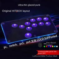 Ultrathin Hitbox Arcade Steam Fighting Game Keyboard PC PS4 xbox Raspberry Pipico Street Fighter HASE