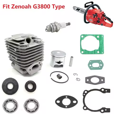 39mm Cylinder Piston Kit Oil Seal Gaskets Kit Universal Fit ZENOAH G3800 & TOPSUN ALPINA ANOVA Chine