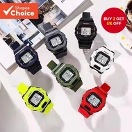 Unisex Square Digital wrist watch for men Oversized Dis play Multifunction Sport Watch For Students 
