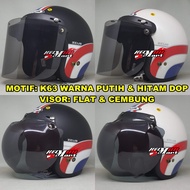 Zeus 385C Retro Helmet Includes Visor (Helmet Package)
