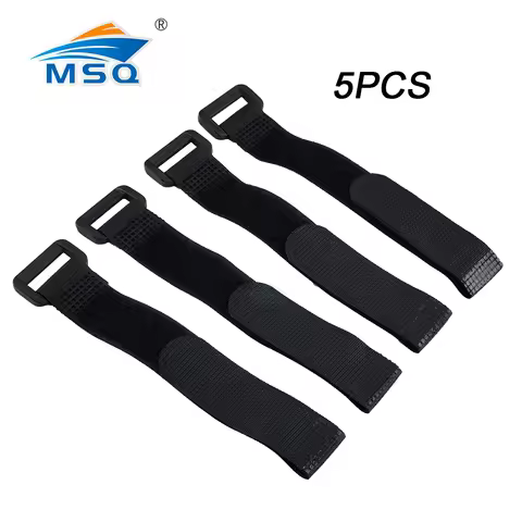 5Pcs Black Durable Antiskid Cable Tie Down Straps for RC Car Battery RC Crawler Tool 2*20cm/2*30cm