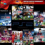 🎮 PS2 CD GAMES  / PES Foot Ball / PES Liga Malaysia Football DVD GAMES