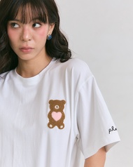 (จัดส่งประมาณ 25SEP) JELLYPLEASE (Sweet Glimpse) JELLYBEAR - tshirt with cute bear