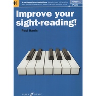 Improve Your Sight-Reading! Piano By Paul Harris Grade 1 to Grade 8 Advanced