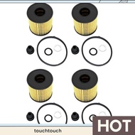 For 2020-for 2023       Auto Oil Filter Replacement Kit 4Pcs 263502J000 26350-2J000 touchtouch.