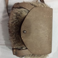 fluffy sling bag