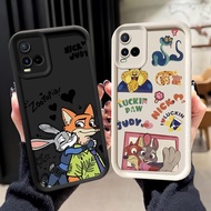 N-8 Zootopia Soft Casing for VIVO Y33t V20 Pro Y21s Y33s Y21 Y21e Y21t