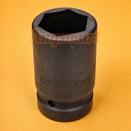 MATA 33mm 33mm Impact Socket Bit 33mm 33mm Impact Socket Bit 1 Inch Wheel Wrench