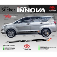 TOYOTA Cutting Stickers Kijang Innova RebornTOYOTA, Kijang Innova Reborn Car Accessories