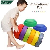 CFSTORE Balance Stepping Stones Set Kids Sensory Foam River Jumping Steps Stones Indoor Outdoor Fami