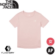[The North Face American Women Breathable Wicking Short T AP < Pink >] 87VN/Climbing/Moisture Absorp