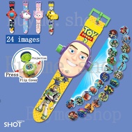 Kids Toys Story Buzz Lightyear Projection Watch Girls Linabell Electronic Wrist Watch Unicorn 24 Fig