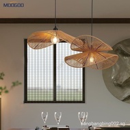 Pendant Light Retro Restaurant Dining Light Hemp Nordic Dining Table Lamp