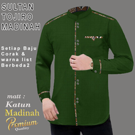 Koko Pria Lengan Panjang SULTAN TOJIRO  Pakaian Baju Koko Muslim Pria,