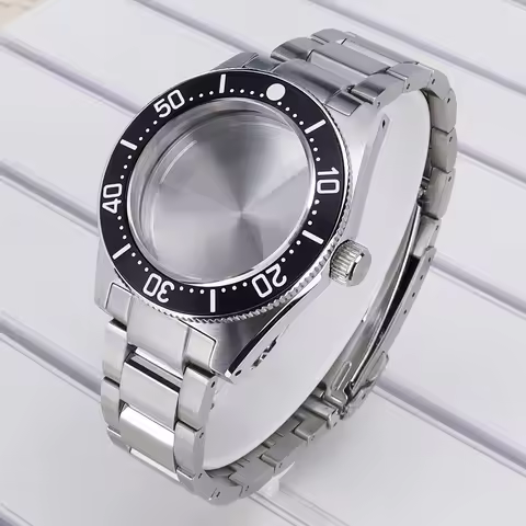 40mm Men Watch Case Bracelet for Mod SPB143J1/SPB253J1 Black Tiger Whale For NH35 NH36 NH34 4R36 NH7