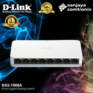 D-Link Dgs-1008A / Dgs-1008C 8-port Gigabit Desktop Switch Plastic Cas