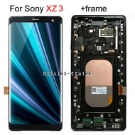 For Sony Xperia XZ3 H8416 H9436 H9493 LCD Touch Screen Digitizer Assembly +Frame