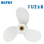 6E0-45941-01-EL boat engine propeller 7 1/2 x 8 -BA for Yamaha 4-6hp,propeller for hidea parsun 4-6h