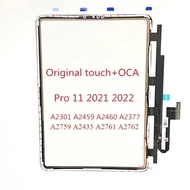 Ori Glass Touch Screen Digitizer With OCA Frame Sticker For iPad Pro 11 2021 2022 A2301 A2459 A2460 