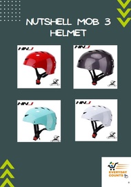 HNJ MOB 3 Nutshell Helmet for motorcycle, Bike and E-Bike