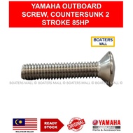 YAMAHA OUTBOARD 90152-05011 SCREW,COUNTERSUNK 2 STROKE 85HP 100% ORIGINAL -BOATERS MALL