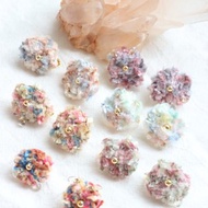 嘉年華 鉤針編織耳環