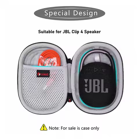 XANAD EVA Hard Case for JBL Clip 4 Portable Speaker Protective and Dustproof Waterproof Carrying Sto