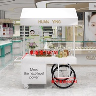 European Style Iron Float Stall Trolley Snack Trolley Night Market Mobile Stall Trolley Outdoor Mark