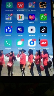 Hp oppo f7 second ram4gb rom64gb normal minus lcd hitam dikit 16novz3