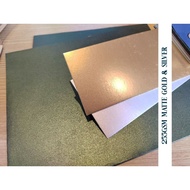 Matte Cardstock Series 10S / A4 CUTS (255GSM) Suitable for Caketopper Cuts / Silhouette Cameo Friend