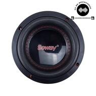 ลำโพงซับวูฟเฟอร์ติดรถยนต์ Soway 6.5"subwoofer 600watts แม่เหล็ก 2 ชั้น