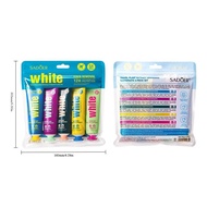 [Best Seller][5-Pack] Ubat Gigi Pembersih Mendalam Jasmine Sea Salt Raspberry Oral Gum Care Borong d