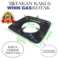 Tatakan Kaki 6 Winn Gas Kotak Nampan Dudukan Kompor Gas K6 Original