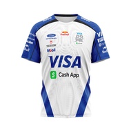 UBER SUBLIME - Adult Men's T-Shirt Jersey VISA CASH APP RED BULL F1 2026 Black Custom Full Print