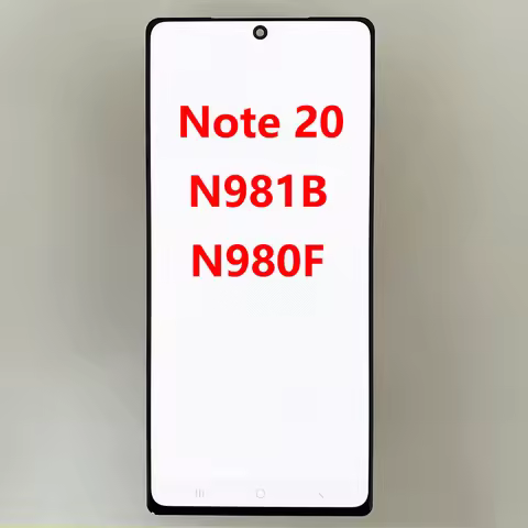 With Dead Pixel For Samsung Note 20 5G LCD Display Digitizer For Note20 SM-N980F N981B LCD Display T