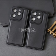 Luxury Case Leather Pro Camera Black Itel A50 Itel A80 Itel A90