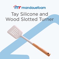 Mandaue Foam Tay Silicone & Wood Slotted Turner - 35cm