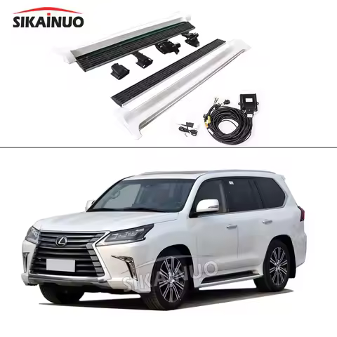 Electric Side Step Power Running Board Retractable Foot Bar Automatic Stirrups For Lexus LX LX570 J2
