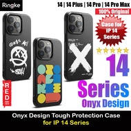 Ringke Onyx Design Tough Heavy Duty Protection Case for IP Phone 14 Pro Max Plus 6.7 6.1 (Grafitti  