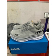 2023New HOKA ONE ONE Clifton 9 Grey black Shock Absorption Sneakers Running shoes Men's and women's shoes