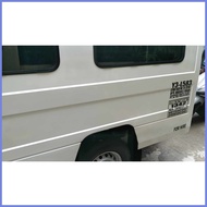 ㍿ ☂ ▧ LTFRB TRUCKING TRANSPORT LOGISTICS SERVICES STICKER KEEP DISTANCE LTFRB HOTLINE CAPACITY FRAN