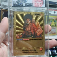 The One Piece Card Game Monkey D Luffy ST01 001 L English BGS 10 kim loai nhom Start Deck Tặng kèm T
