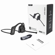 Open-Ear Headsets with Noise Canceling Boom Microphone Lightweight Bluetooth 5.2 Waterproof Sweatpro