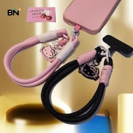 [BN] Hello Kitty Phone Lanyard-Dual Hook Cute Lanyard Gift-Pink Rotating Phone Charm Birthday Presen