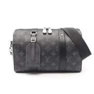 【二手】LOUIS VUITTONCity Keepall 單肩包 M45936 PVC 塗層帆布皮革 City Keepall 男士二手 A