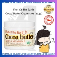 [RELIEF DRY SKIN] FRUIT OF THE EARTH COCOA BUTTER CREAM 4OZ (113G) (ALOE VERA/ VITAMIN E)
